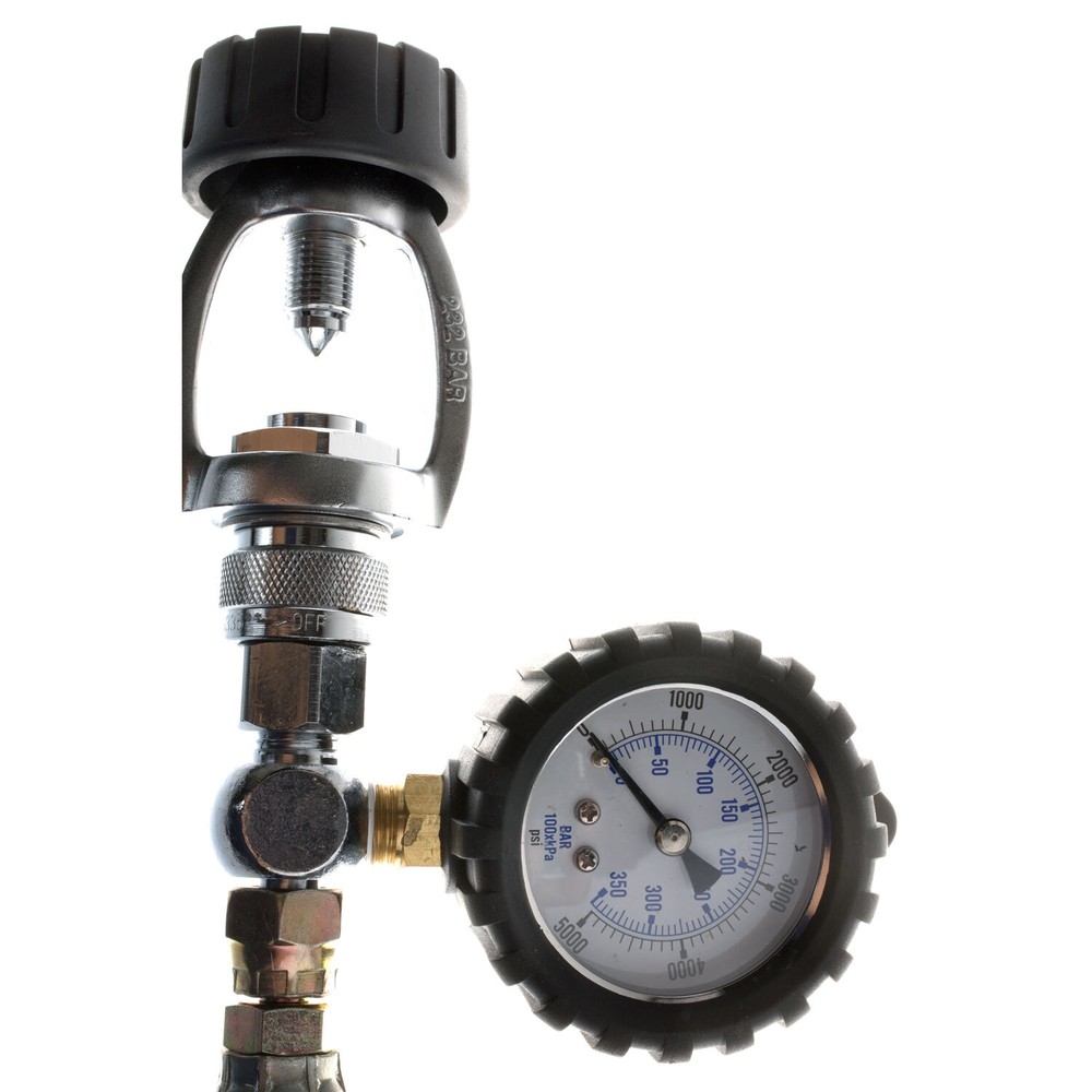 Tank to Tank Equalizer with Pressure Gauge