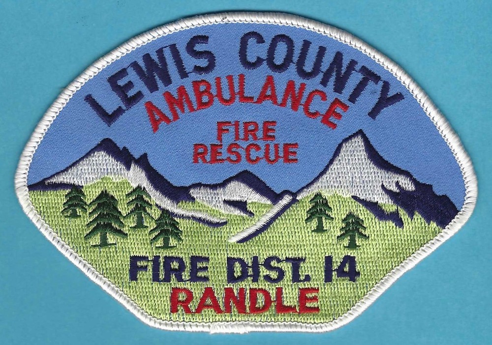 LEWIS COUNTY WASHINGTON FIRE RESCUE DISTRICT 14 RANDLE PATCH