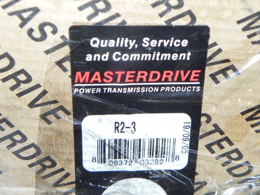 MasterDrive R2-3 Double Split Tapered Bushing, 3" Bore