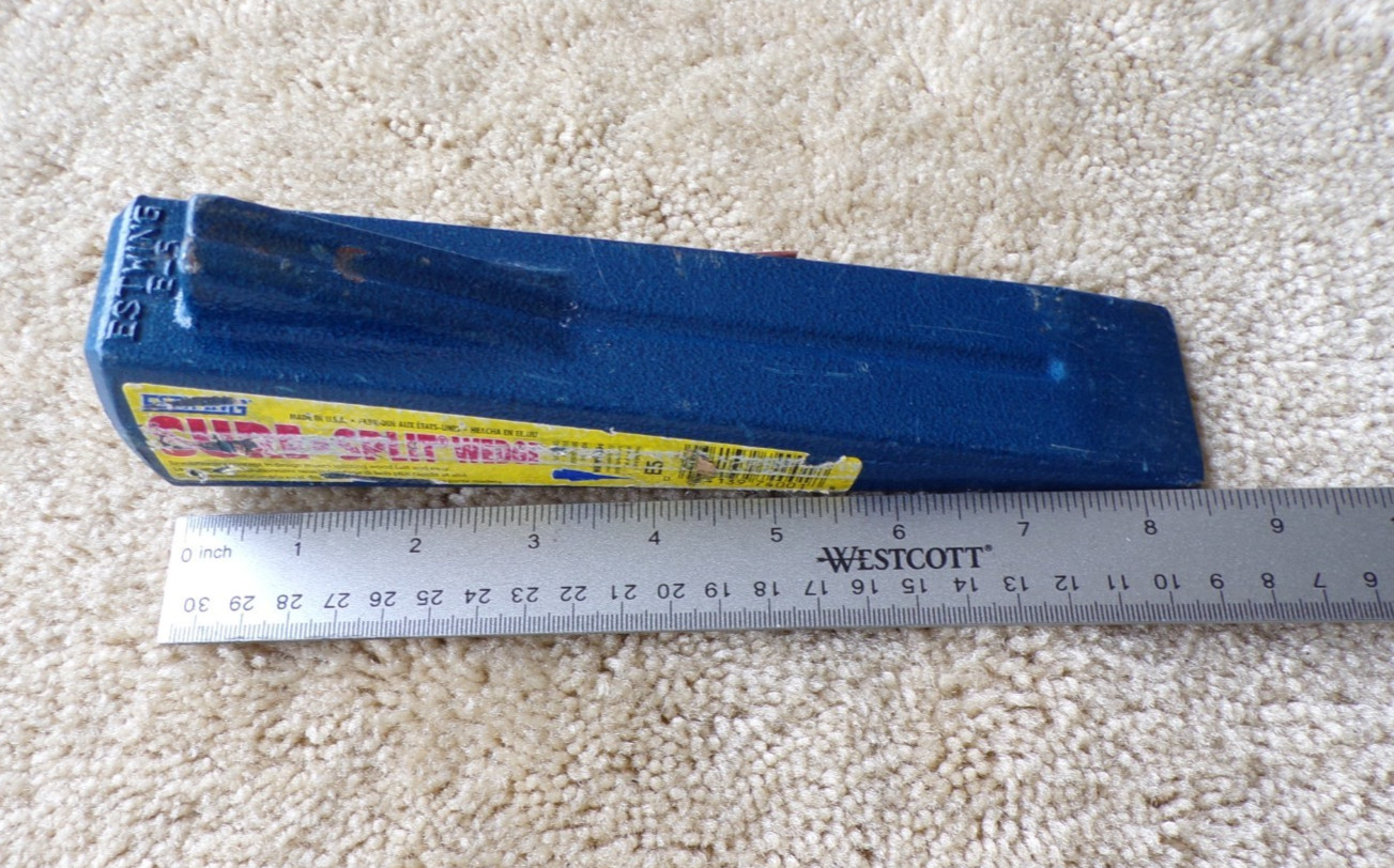 ESTWING E5 Sure Split Wedge Wood Splitting Tool with Forged Steel 5-Pound @h16