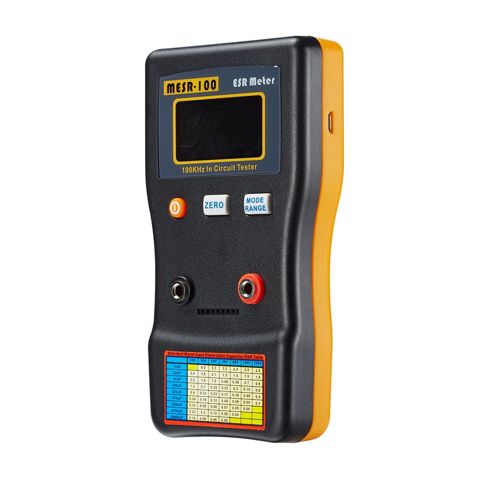 MESR-100 ESR Capacitance Ohm Meter Capacitance Internal Resistance Circuit Test