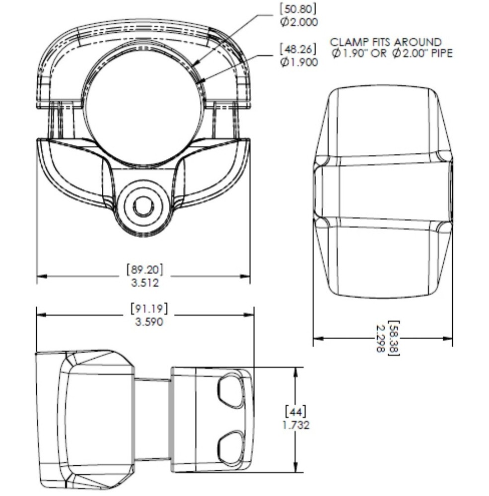 Chief KSA1007B Quick Release Bracket For Small Flat Panels Black
