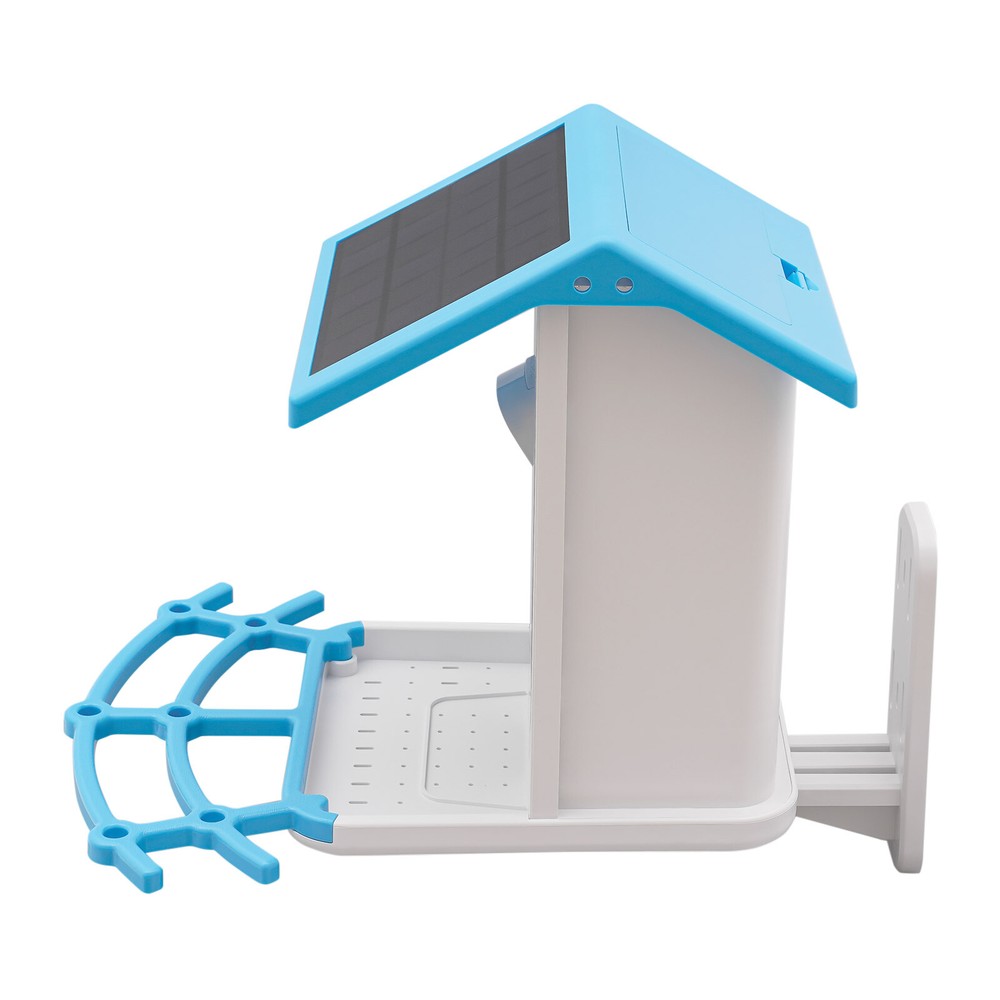 Solar Powered Bird Feeder Bird Feeding Unit With Camera Smart Bird Feeder