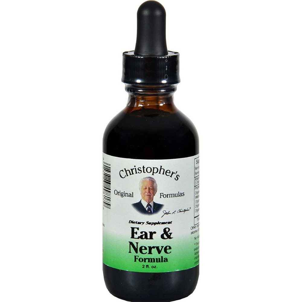 Dr Christopher'S Original Formulas Ear & Nerve Formula Liquid 2 Oz
