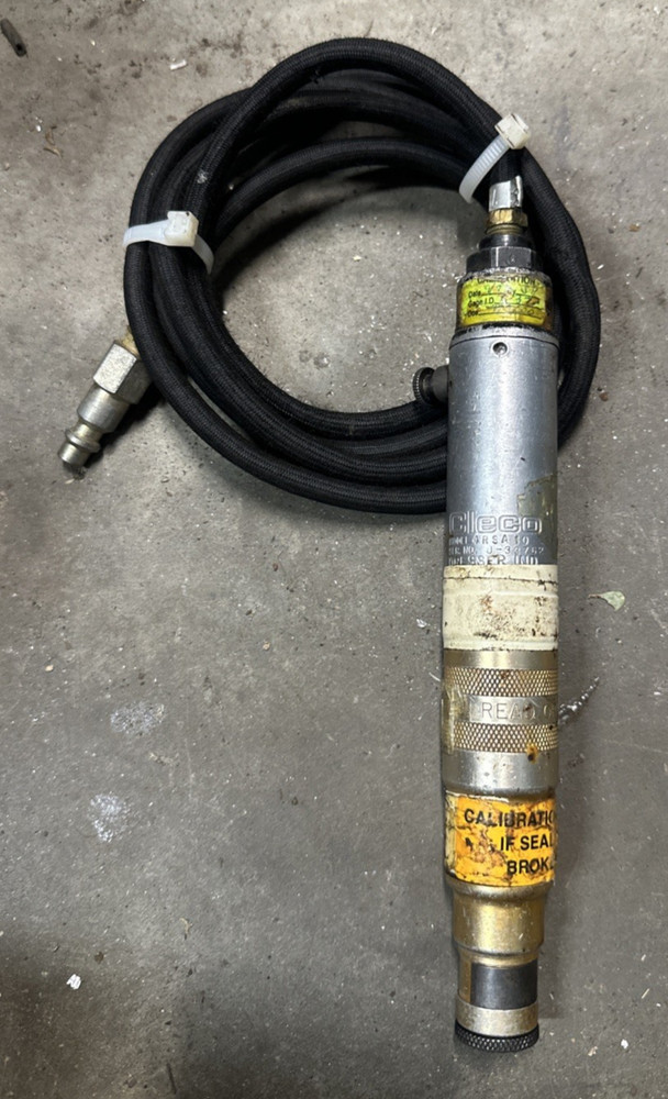 Cleco 4RSA10 Inline Pneumatic Adjustable Torque Nutrunner Screwdriver 1/4" Drive