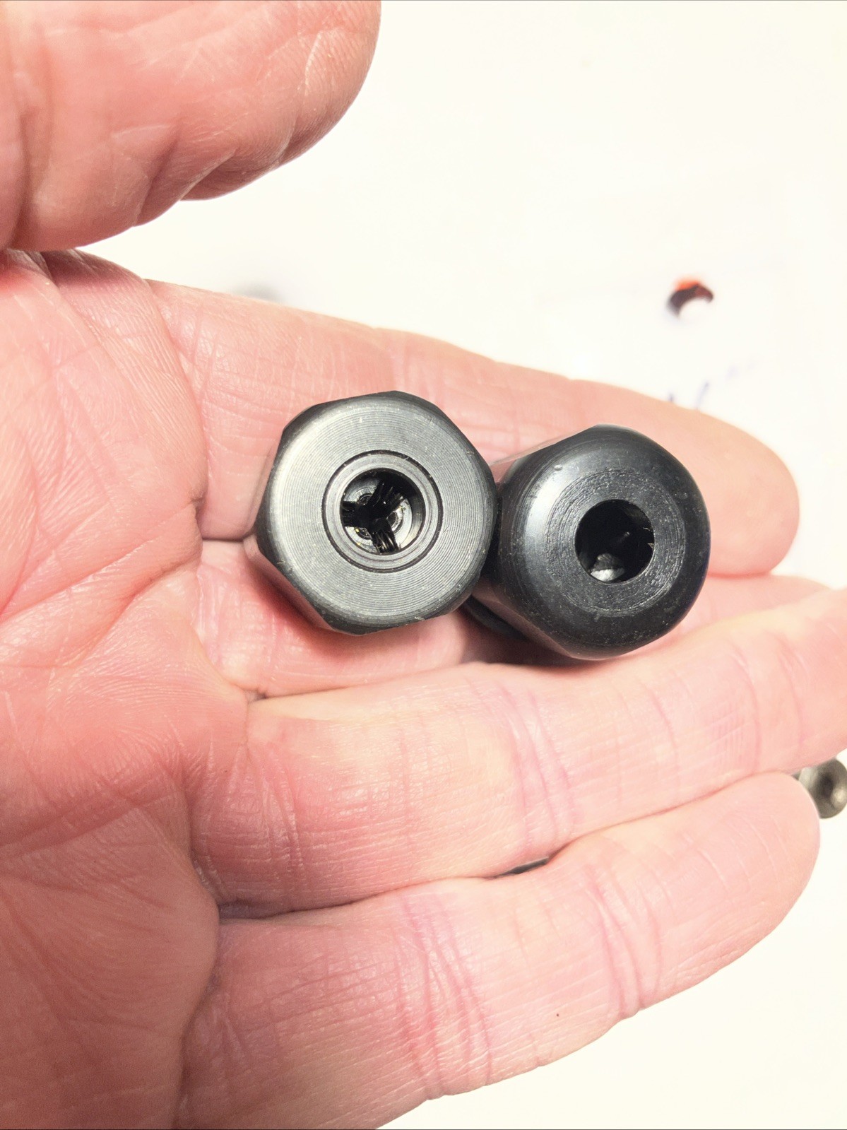 Vintage Aircraft Aviation Tool Threaded Angle Drill Bit Reamer Collets Holder