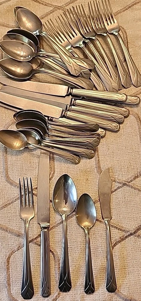 Vintage MCM ~ ROYAL STAINLESS Allegheny Metal ~ Flatware Silverware ~ Assorted