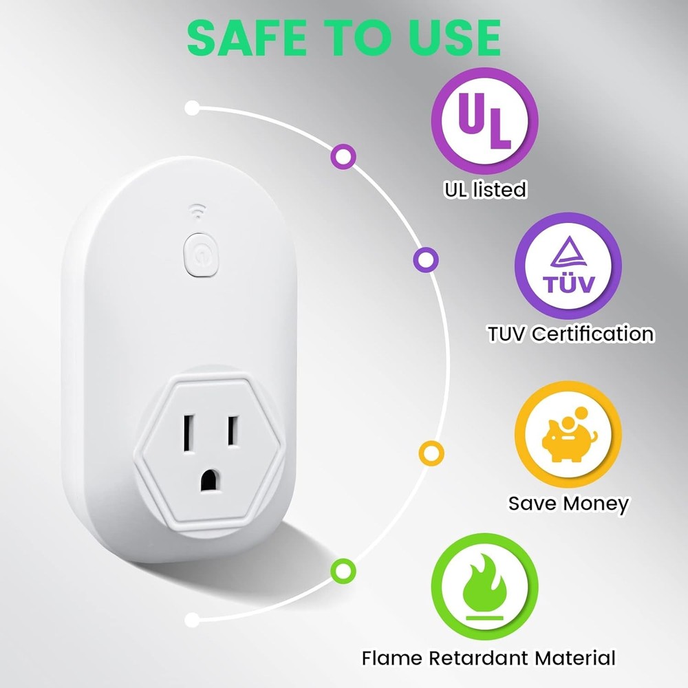 Thermostatically Controlled Outlet, Plug-in Freeze Protection White