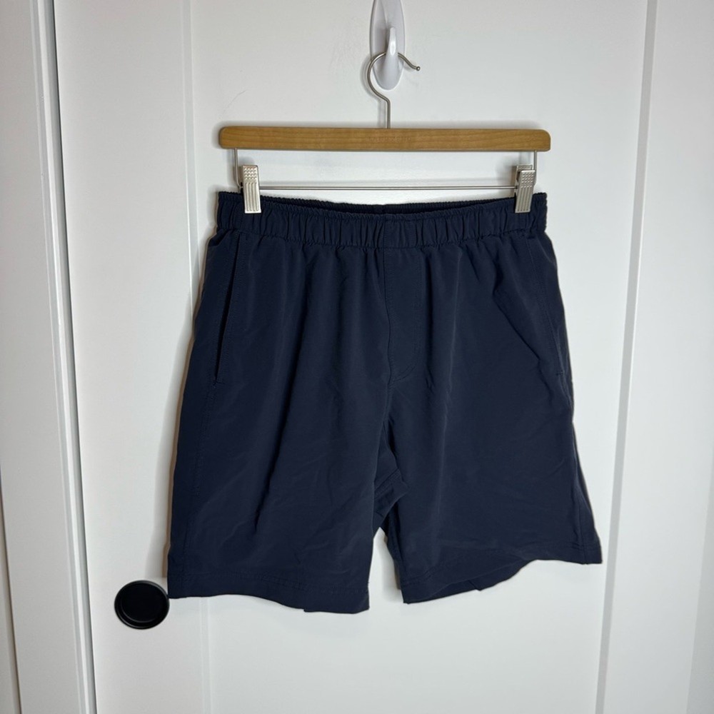 Olivers Navy Blue Athletic Running Shorts Drawstring Size Large