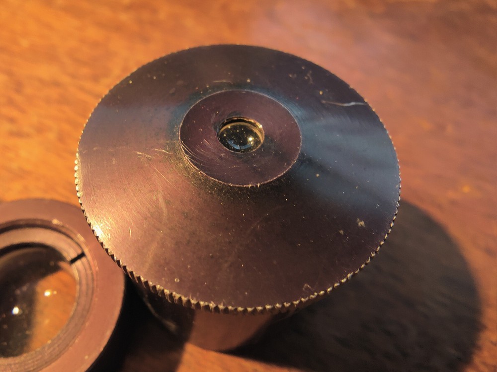 Brass telescope eyepiece