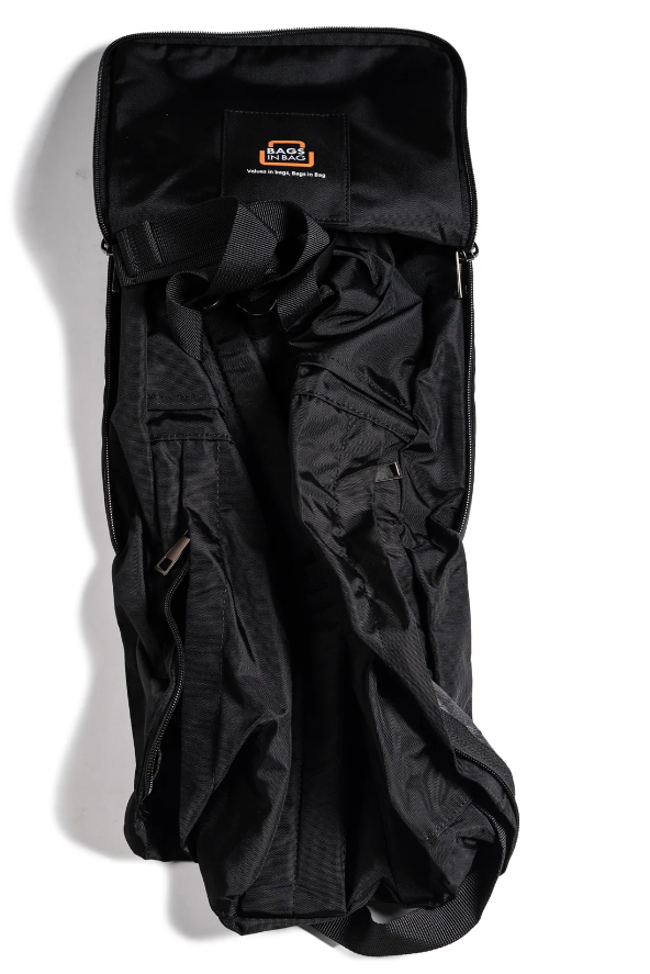 Bags in Bag Foldable BackPack Black