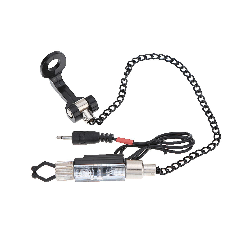 Fishing Bite Hanger Illuminated Indicator Red H4C5
