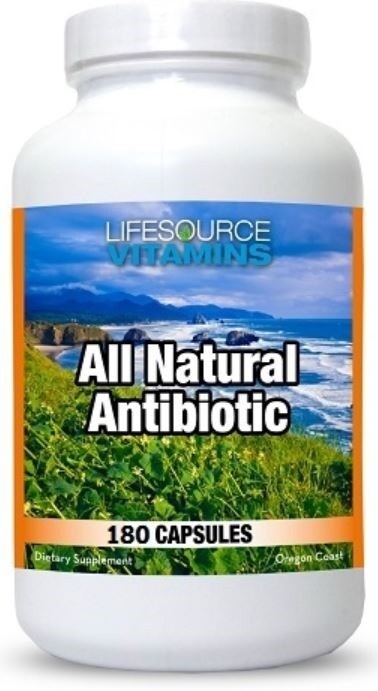LifeSource Vitamins - Antibiotic Alternative - All Natural & Safe - 180 Caps