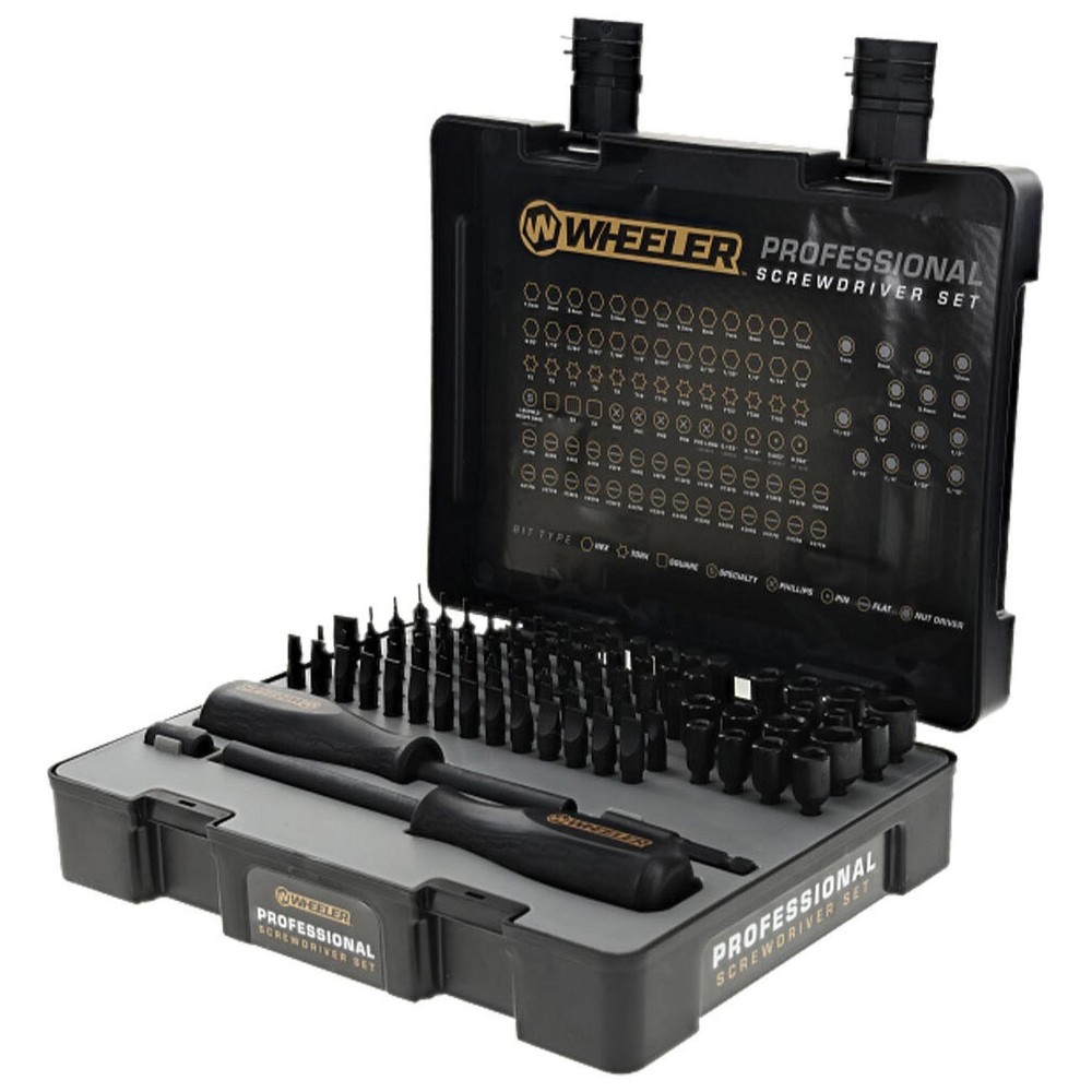 Wheeler Professional Screwdriver Set (100 piece Set) 4001003