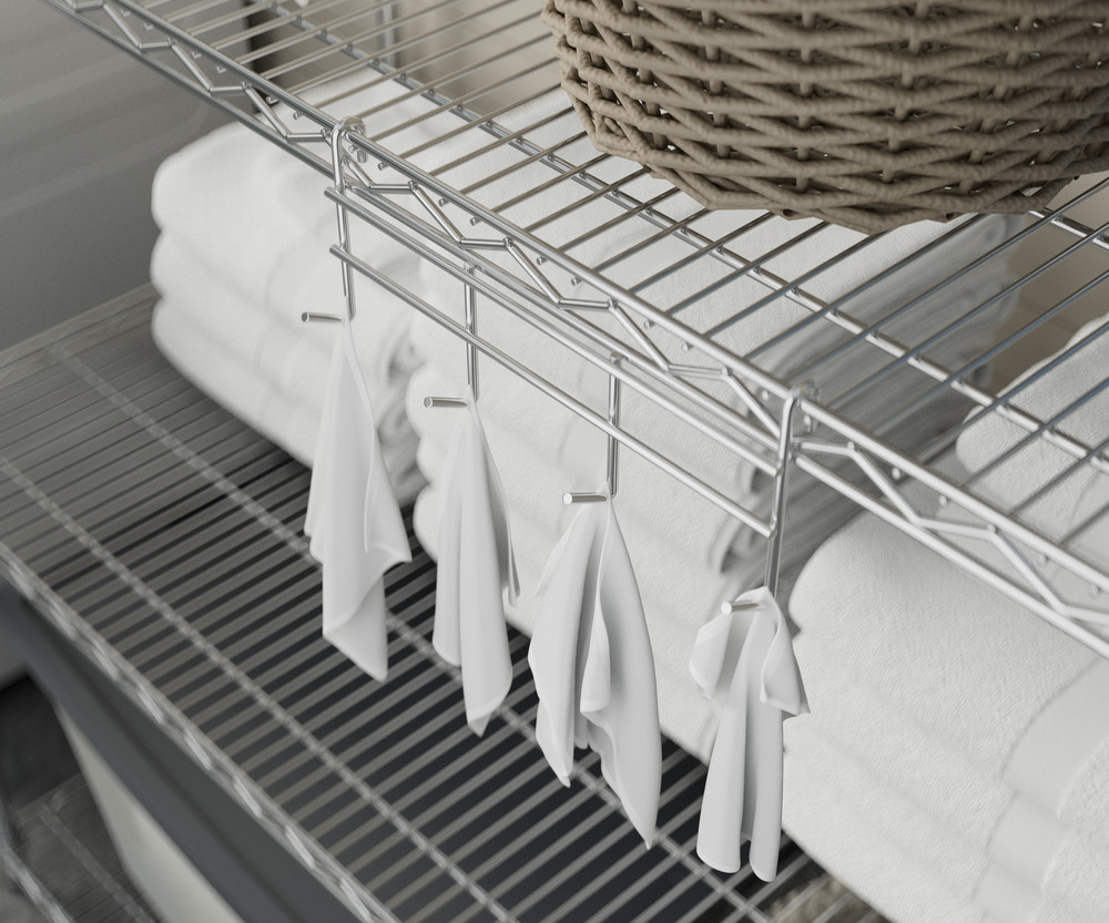 Everest Wire Rack Accessories Kit 7-Pack