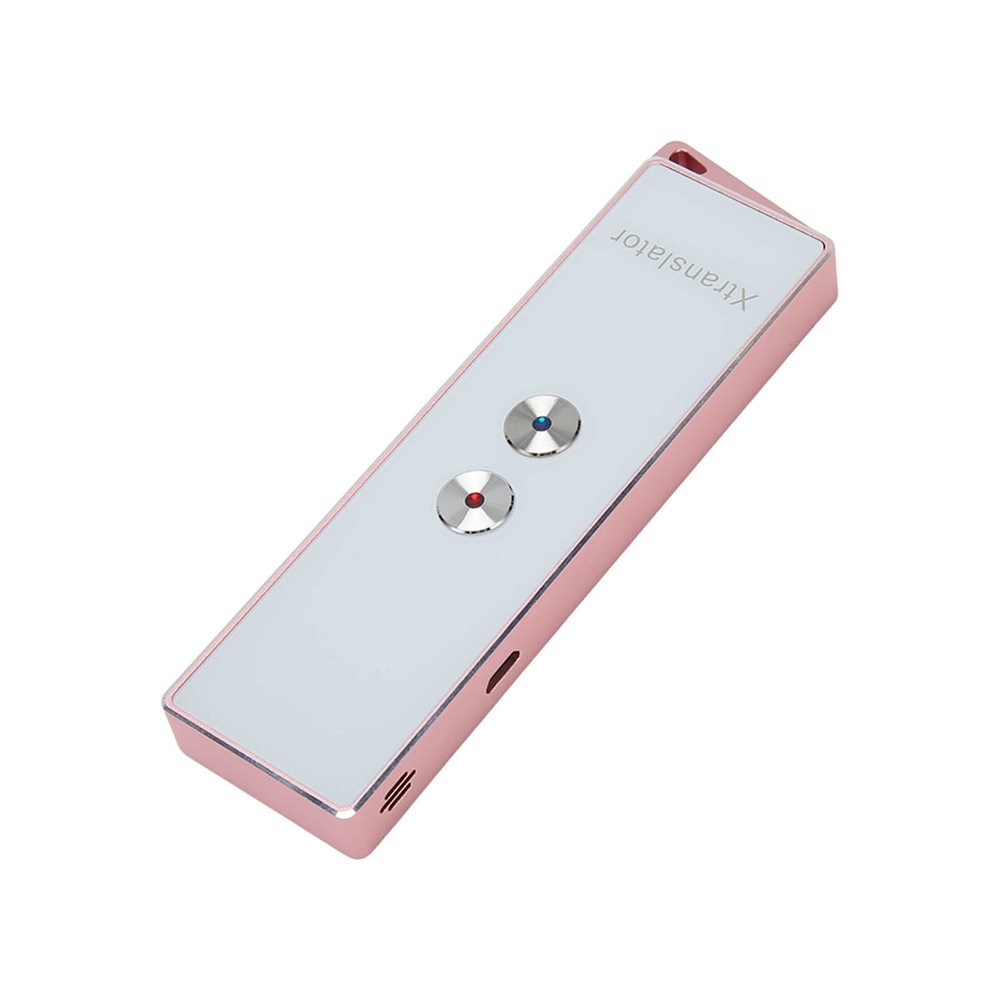 Multi Language Portable Smart Voice Translator Aluminum Alloy Shell Wireless