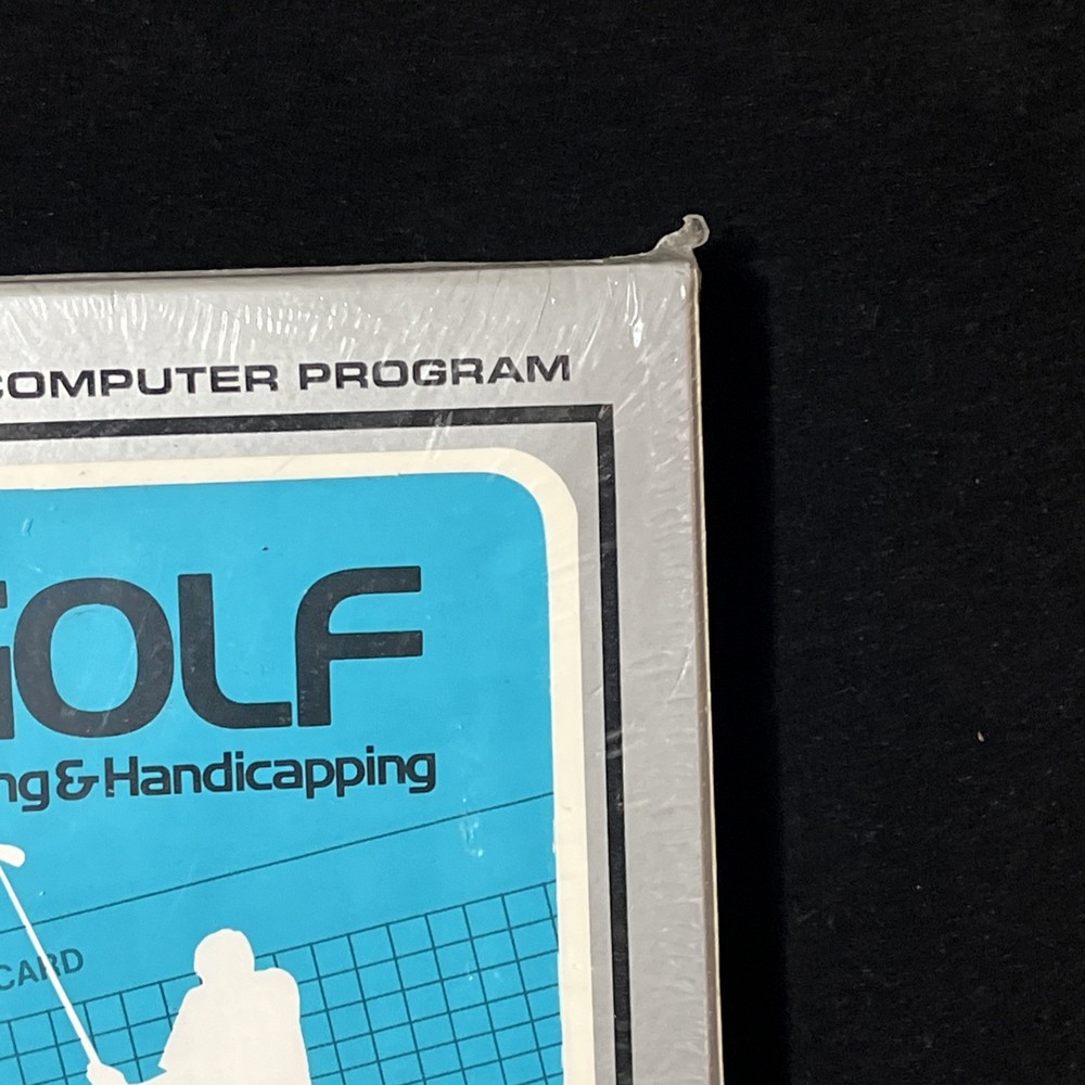NEW Radio Shack TRS-80 Pocket Computer Program – “Golf: Scoring & Handicapping”