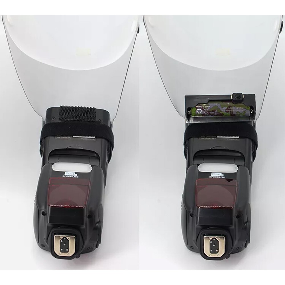 Macro Diffuser Reflector Soft Light Cover For 100 Sony 90 Nikon 105 Lens Camera