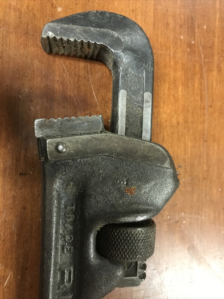 Ridgid Pipe Wrench. USA. 9.5”