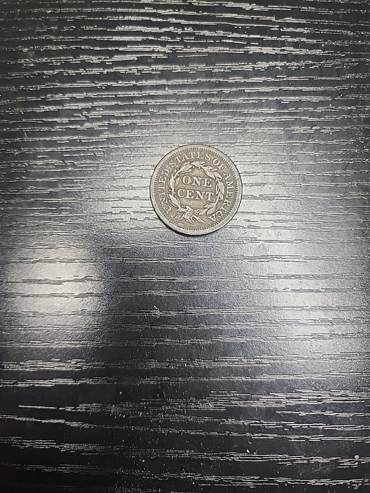 1853 large cent