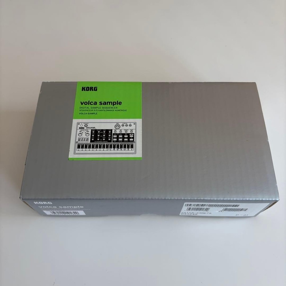 KORG volca sample Compact Digital Sample Sequencer Analogue Isolator With Box
