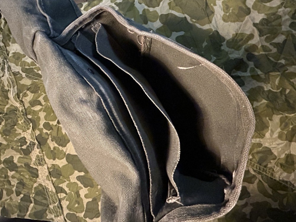 Names USMC Map Case Original MARINE CORPS Dispatch Bag WWII M1938