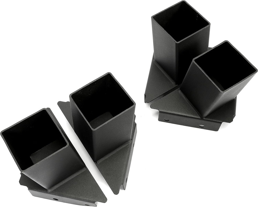 Deer Stand Brackets 4X4 Deer Blind Brackets, 4Pcs Compound Angle Platform Bracke
