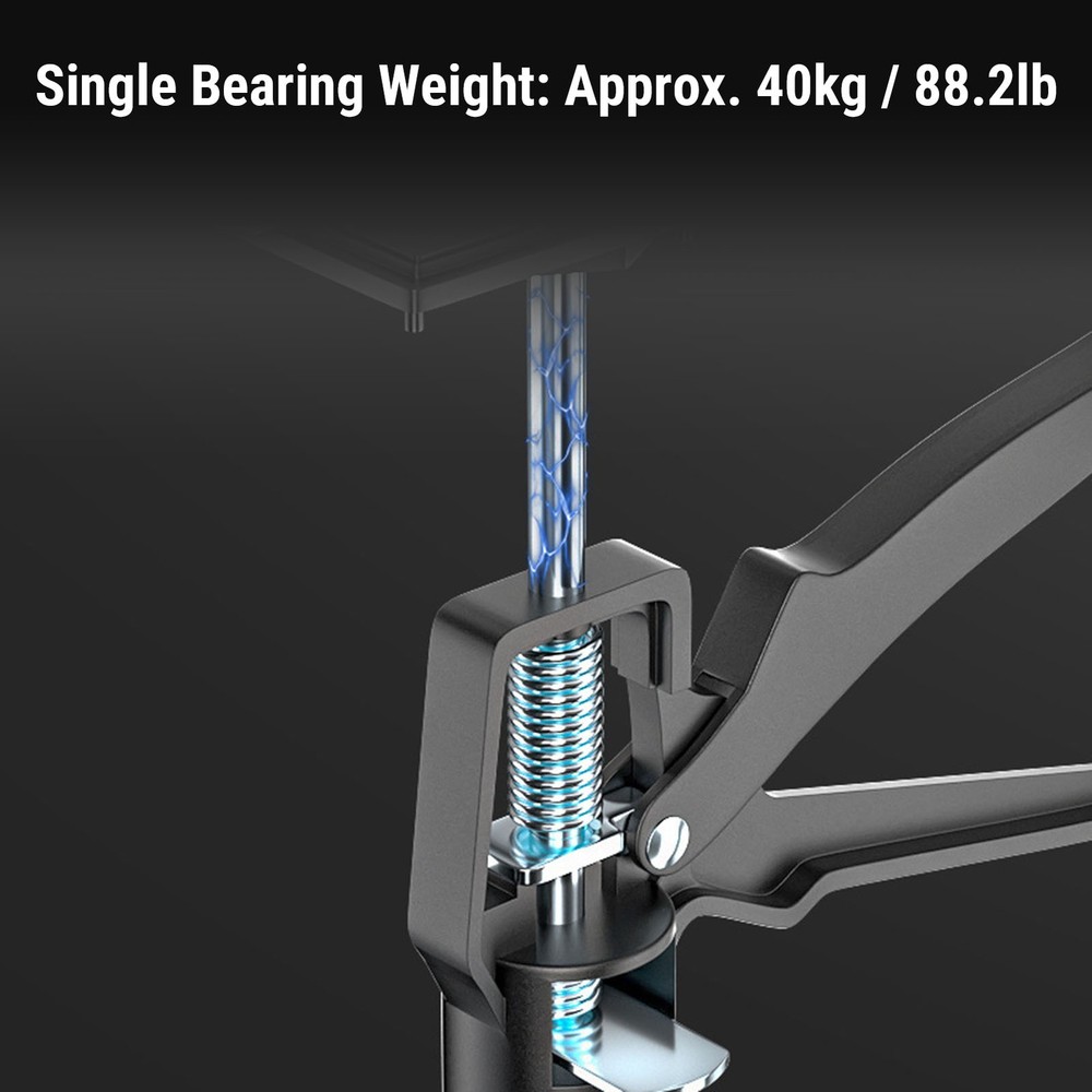 2 Sets Telescopic Cabinet Jacks Sturdy Support For Ceiling Installation Use
