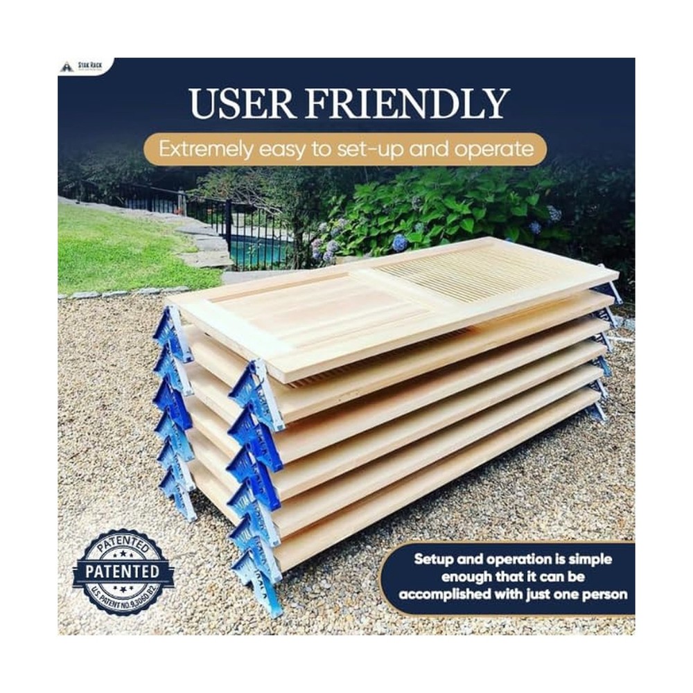 Stak Rack | 6 in 1 Painter's Accessory Tool | Stacking Design | Paint Interio...