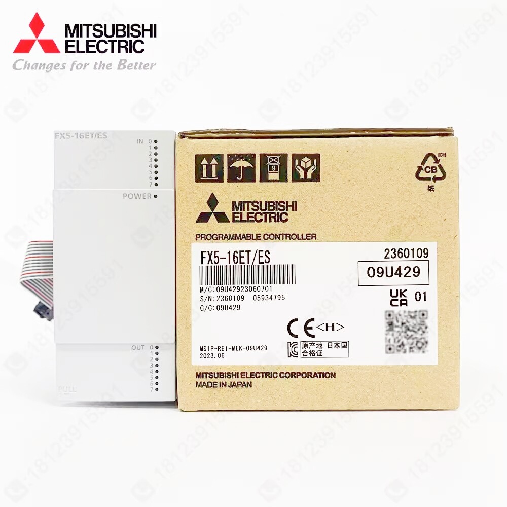 1pcs Mitsubishi PLC FX5 Extension Module FX5-16ET/ES