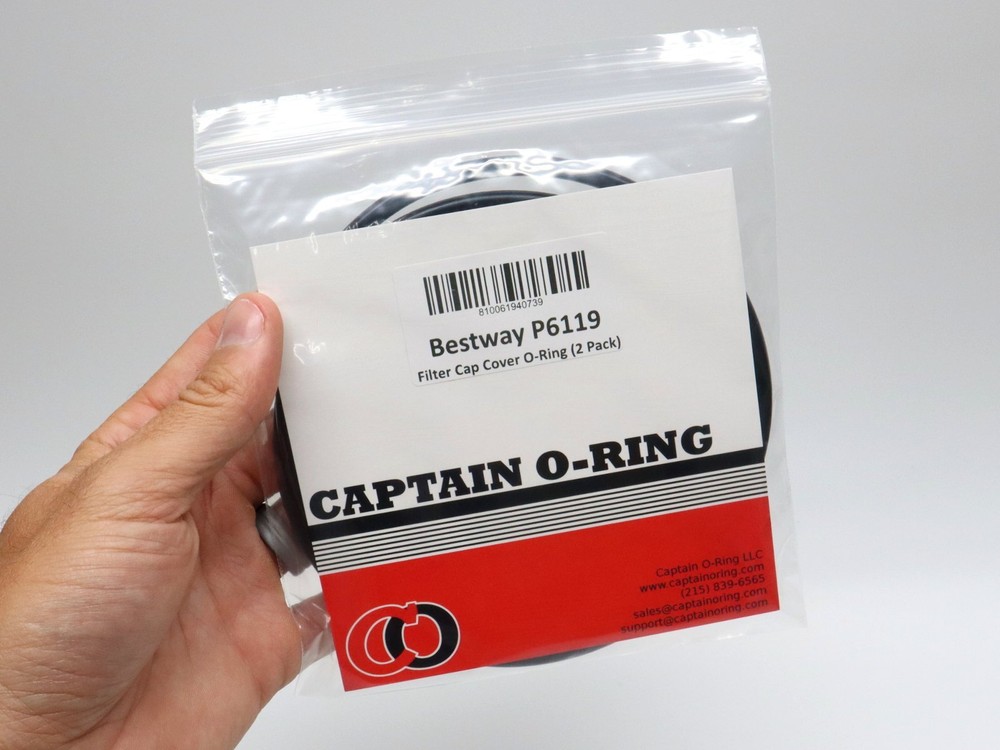 Captain O-Ring Replacement P6119 O-Ring for Bestway Flowclear Pump Filter Cap...