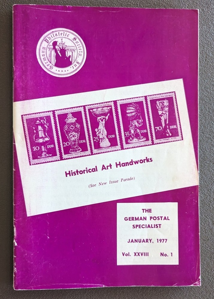 German Postal Specialist Jan 1977 Perforate Postal Cards Bergedorf Bayreuth