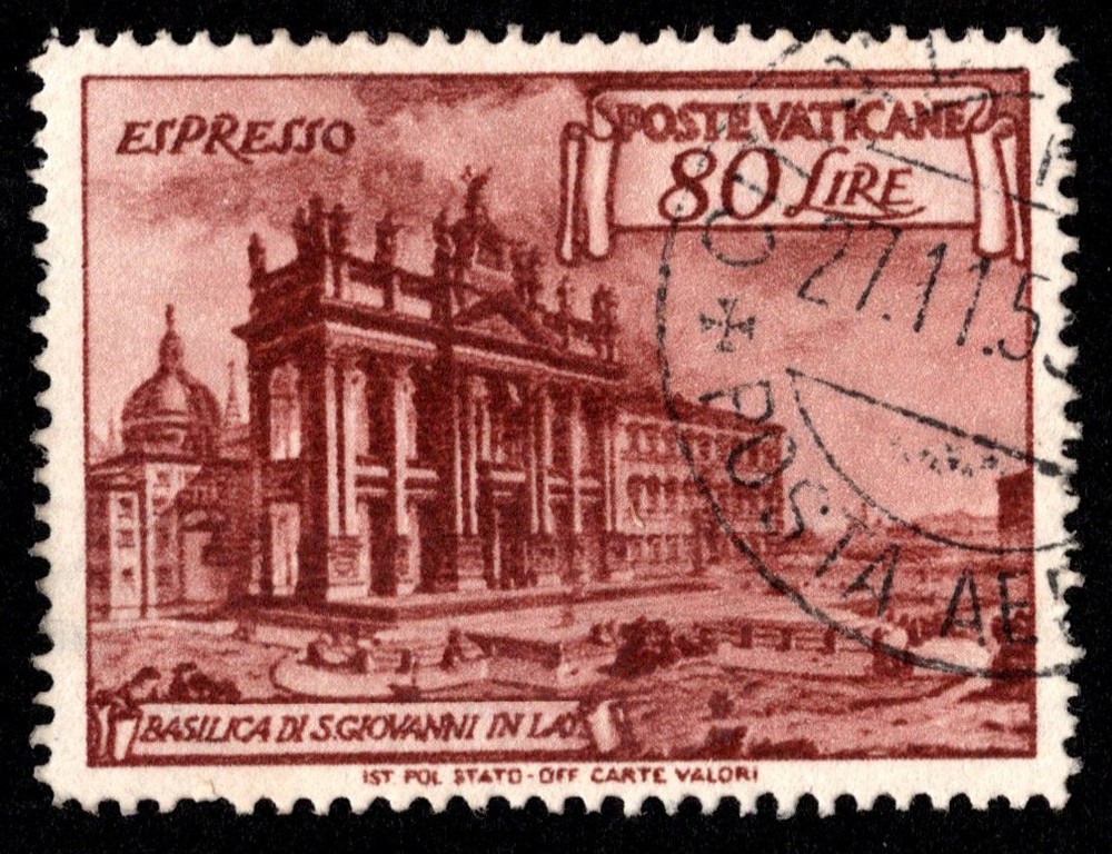 Vatican City Scott E12 Used.