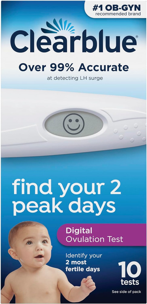 Clearblue Digital Ovulation Test, 10 Count