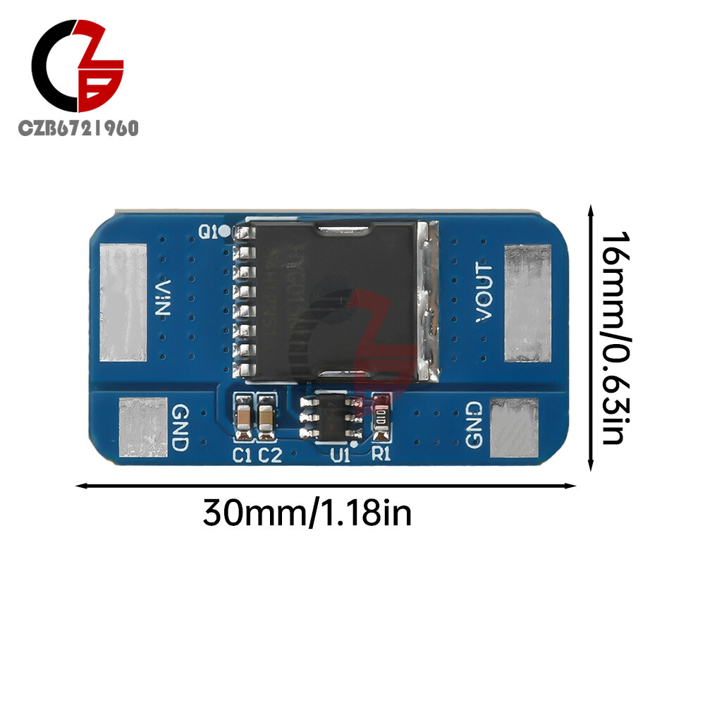 Ideal Diode Module Backflow Prevention Ideal Diode Rectifier 5-30V 10A LM74700