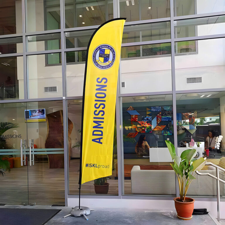 Anley Custom Feather Flag - Print Your Logo/Design Commercial Advertising Banner