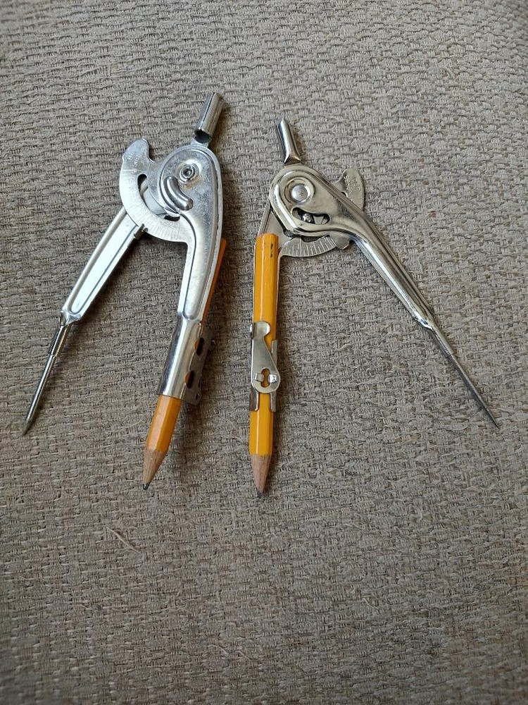 2 Compass/Protractors