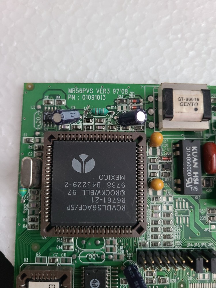 Taicom Modem Card - 8 Bit ISA - 01091013 MR56PVS