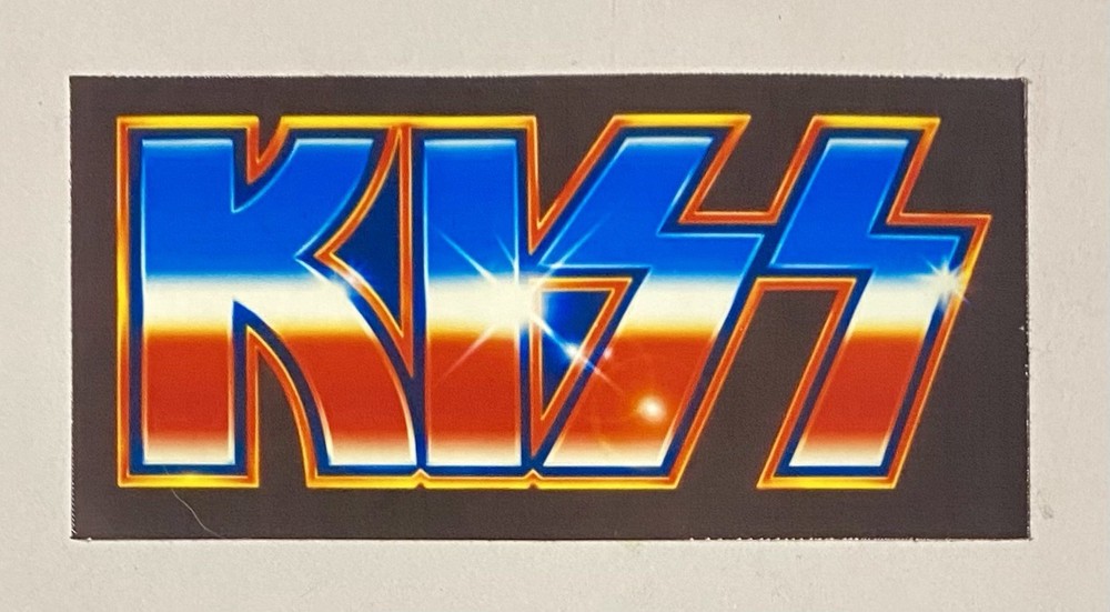 KISS 3.75” x 2.75” STICKER