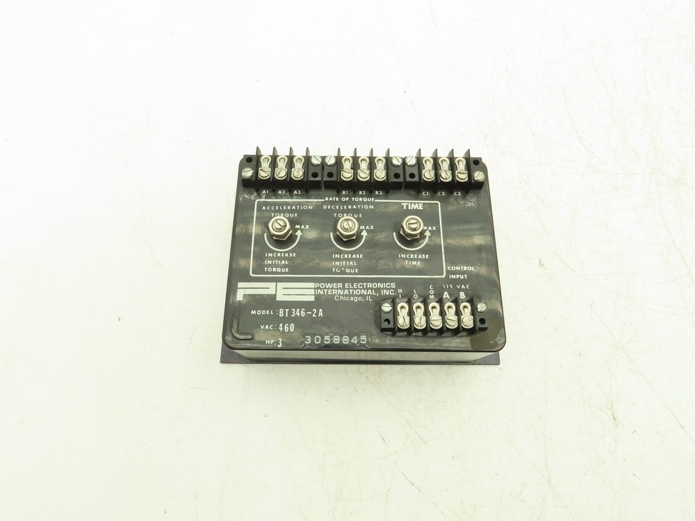 Power Electronics BT346-2A Soft Start Motor Control Unit 3Hp 115V/460V
