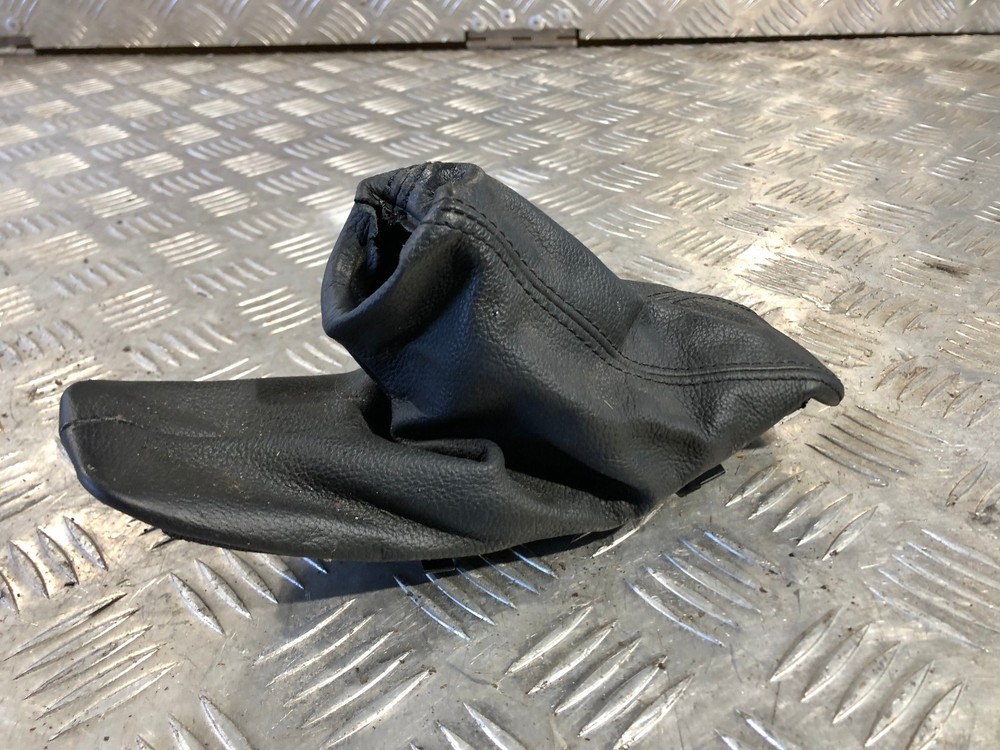 BMW E90 E91 E92 E93 3 SERIES BLACK LEATHER HANDBRAKE GAITER GAITOR