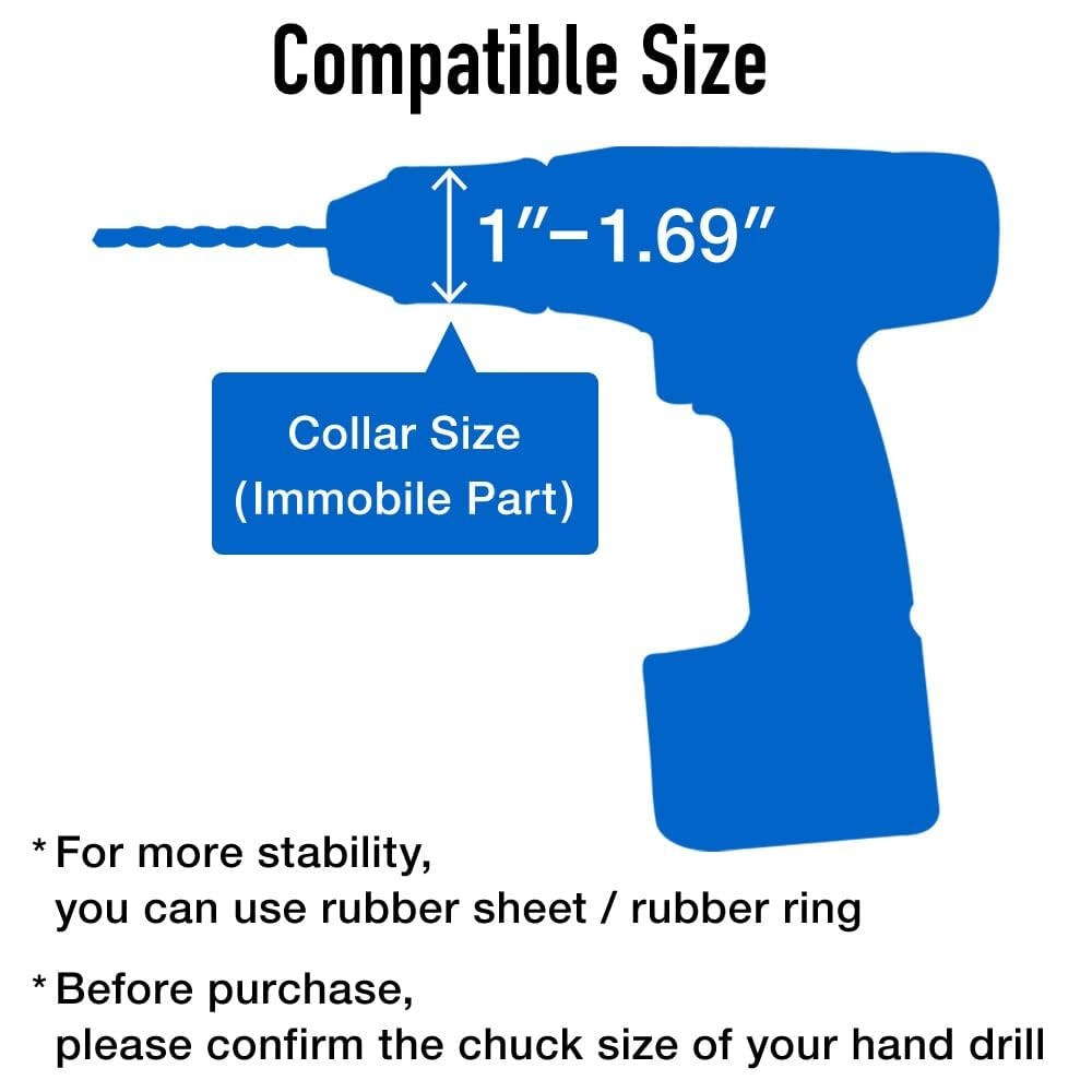 Drill Press Floor Stand for Hand Drill, Vertical Workbench, Adjustable Univer...