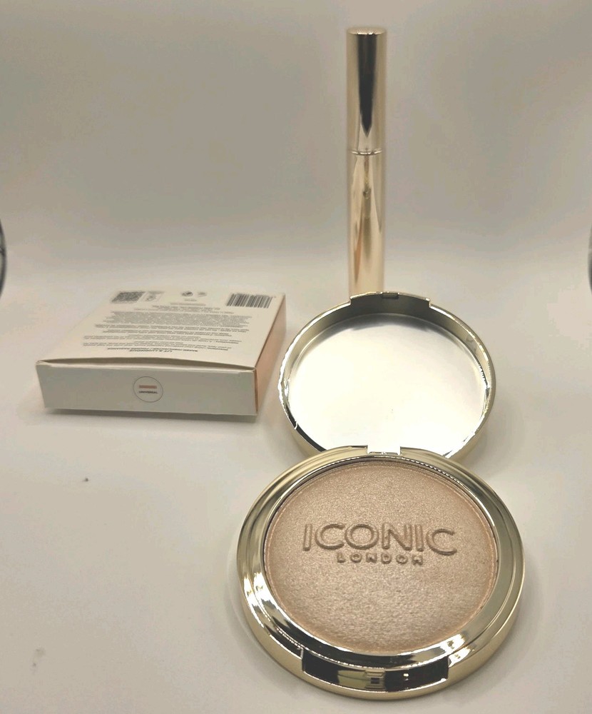 NIB ICONIC LONDON Lashed and Luminous 2 PC Makeup Gift Set