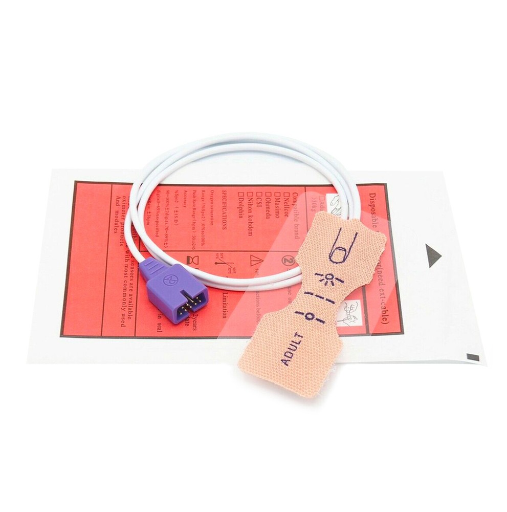 Philips, Mindray Disposable Compatible SPO2 Sensor DS-100A - Same Day Shipping