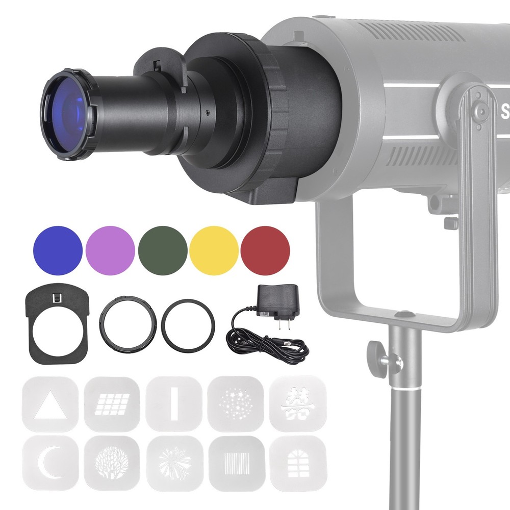 Optical Conical Snoot Mount Flash Projector Attachement SLYZ