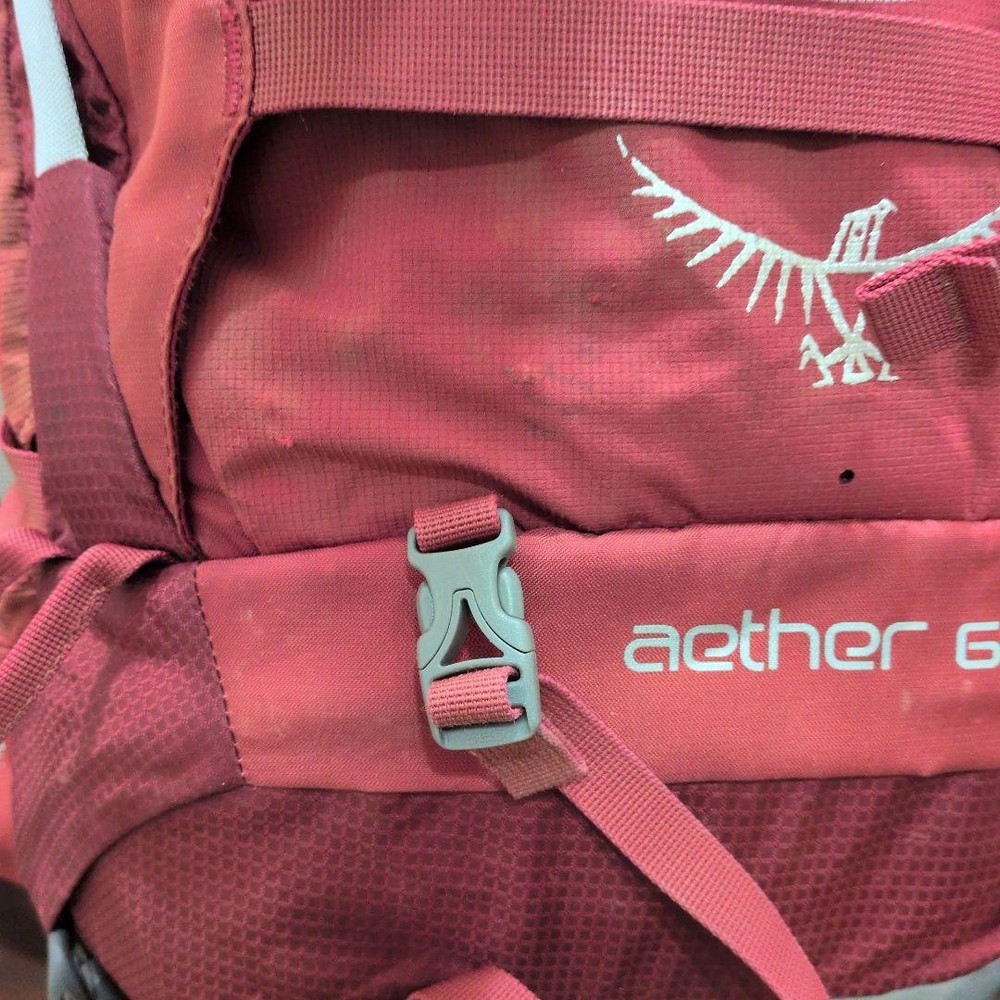Osprey Aether 60 Backpack Large Capacity Trekking Climbing Used