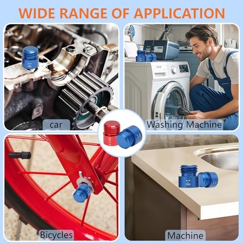 Nut and Bolt Thread Checker, Practical Thread Checker Box, 44pcs Male/Female