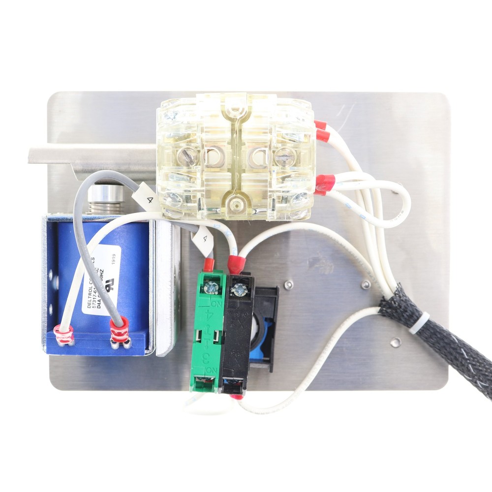 KIRK S019-37272 KEYED INTERLOCK CONTROL PANEL, SOLID BRASS