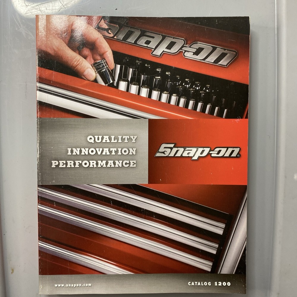 2012 Snap-On Tools Catalog #1200  over 600 pages