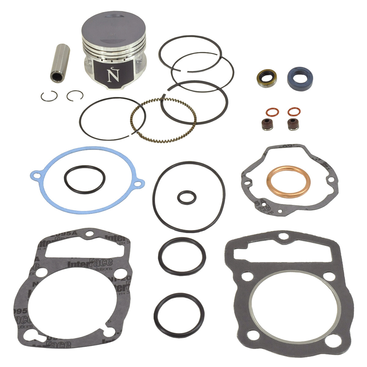 Namura Standard Bore Piston & Top Gasket Kit for Honda XR200R 1993-2002 65.5mm